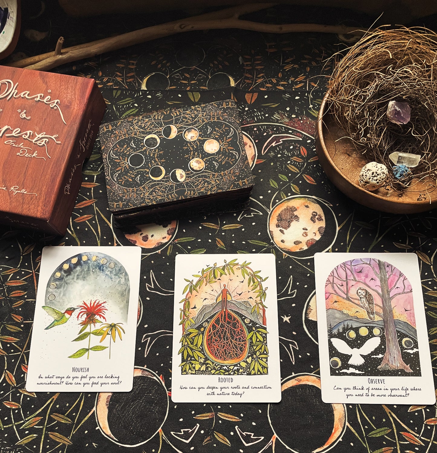 Phases and Forests Oracle Deck