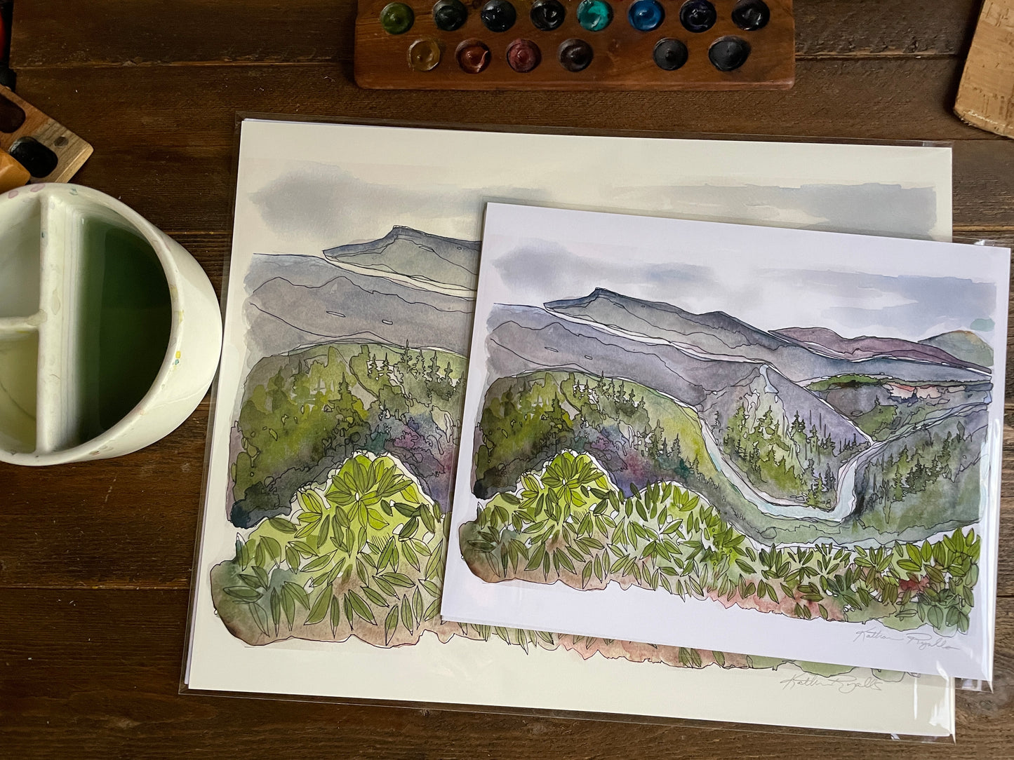 Just around the Riverbend PRINT 5x7, 8x10, 11x14"