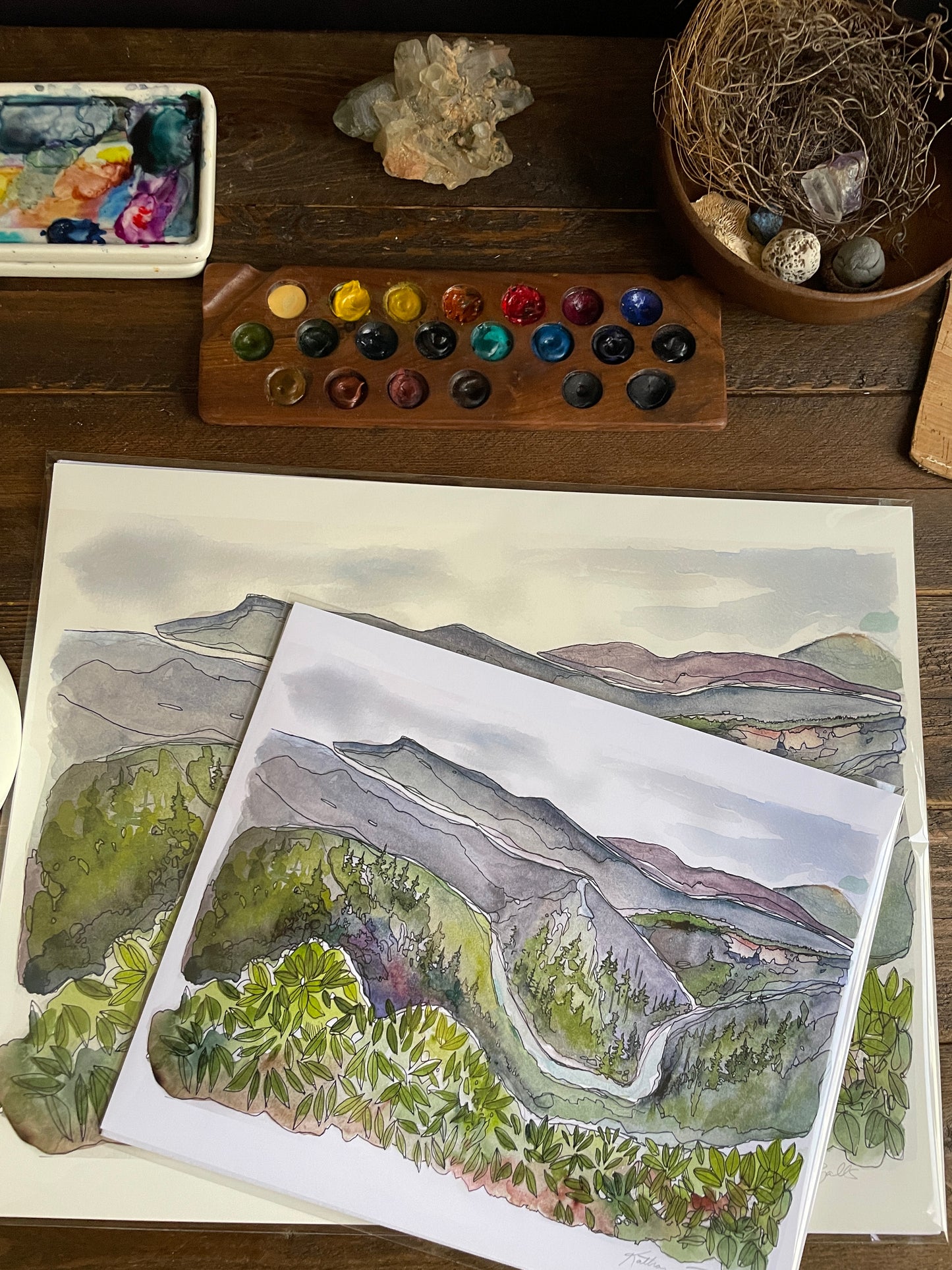 Just around the Riverbend PRINT 5x7, 8x10, 11x14"
