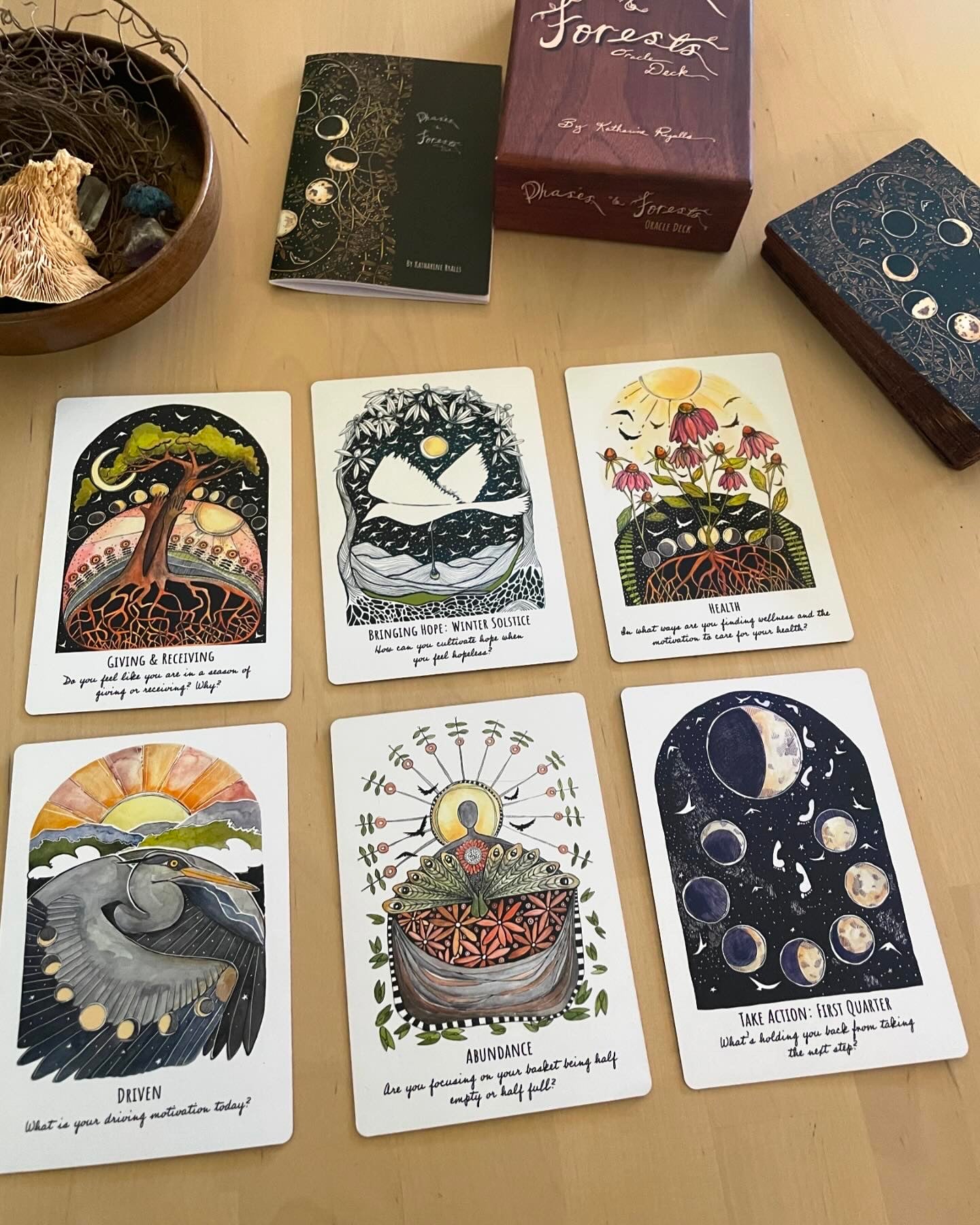 Phases and Forests Oracle Deck