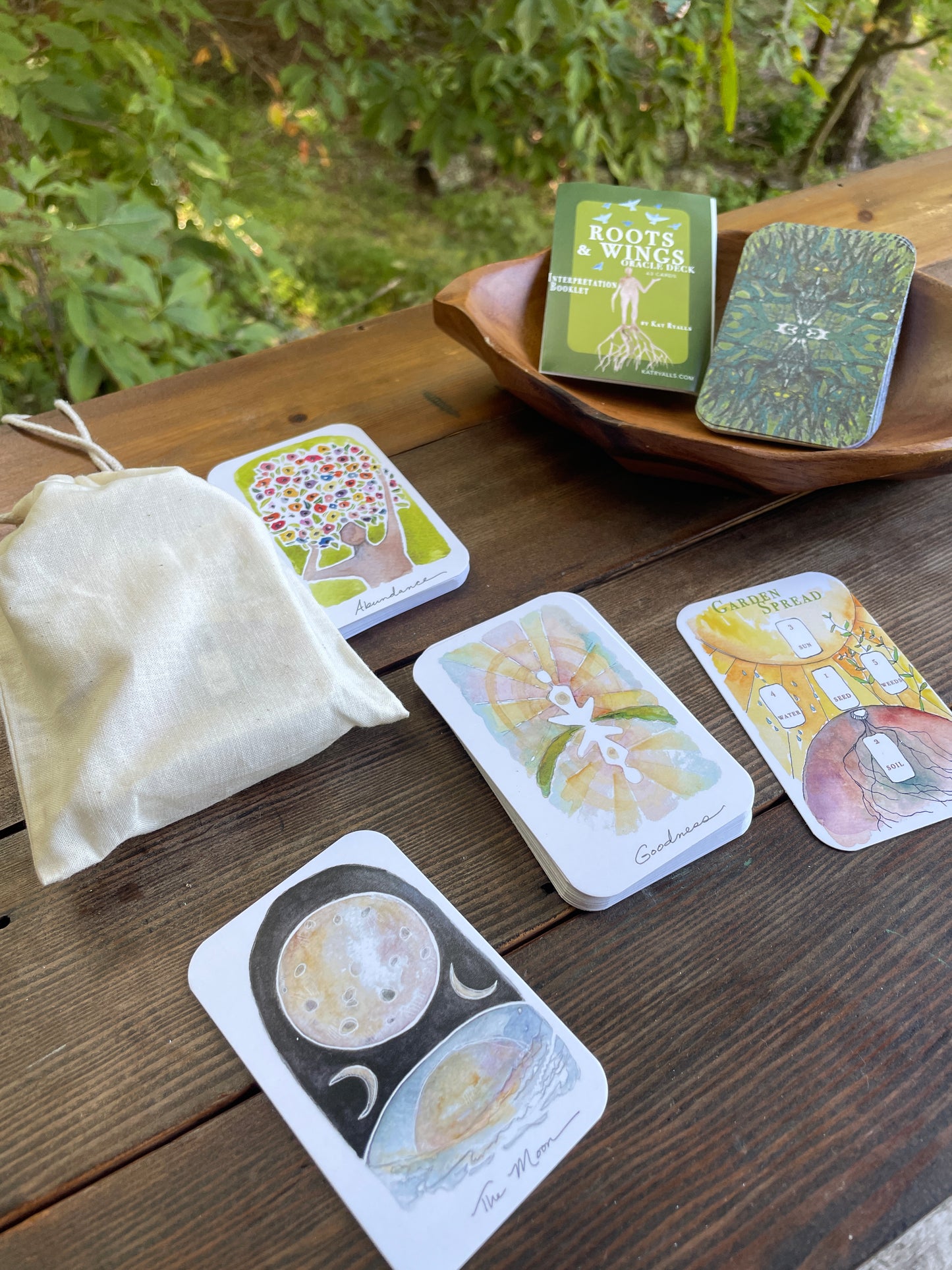 Slightly Imperfect Roots & Wings ORACLE DECK mini and full size options
