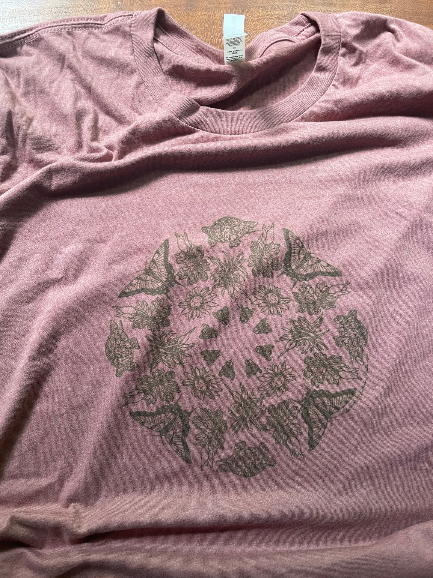 Nature Kaleidoscope illustration T-Shirt
