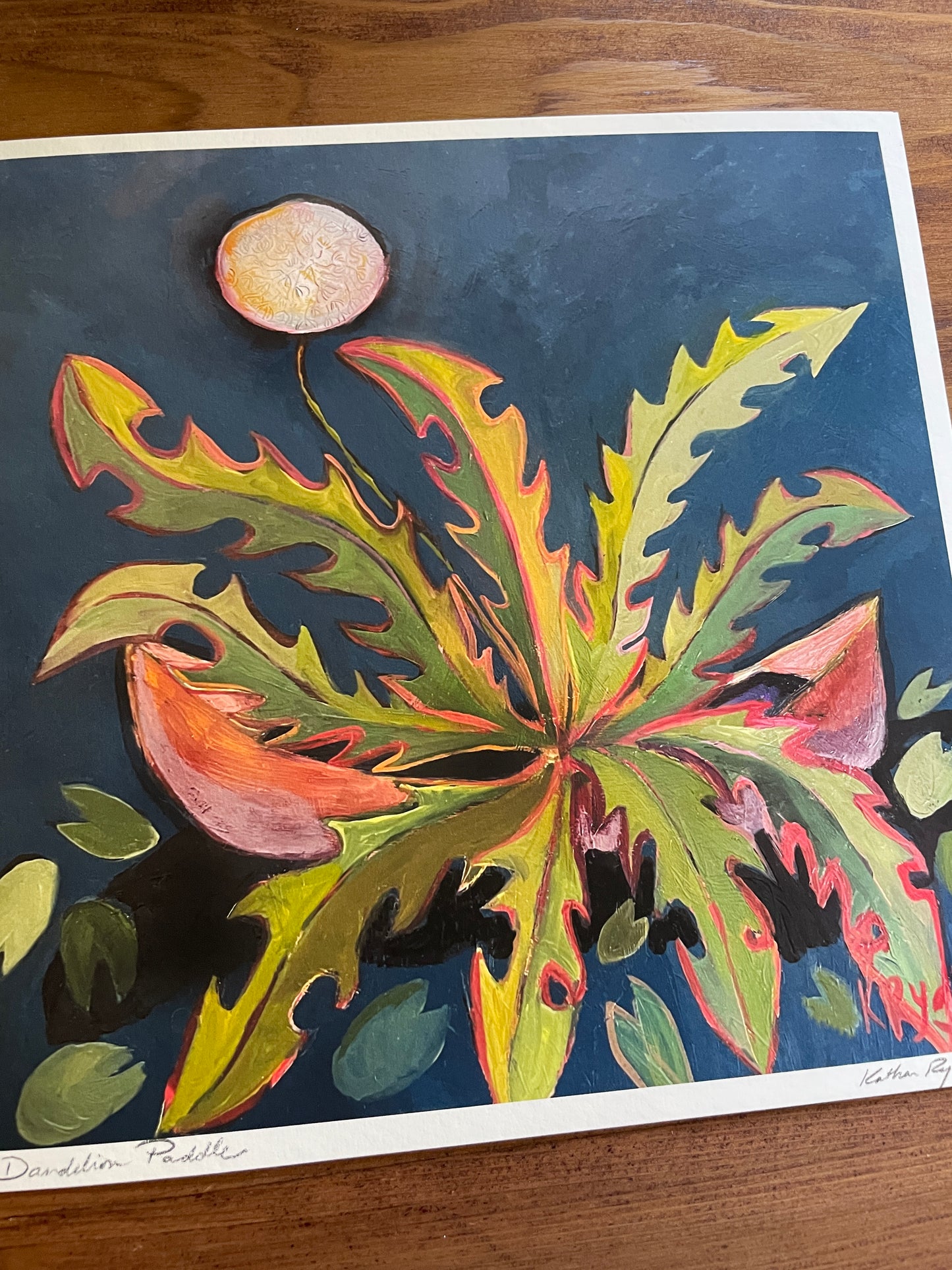 Dandelion Paddle PRINT