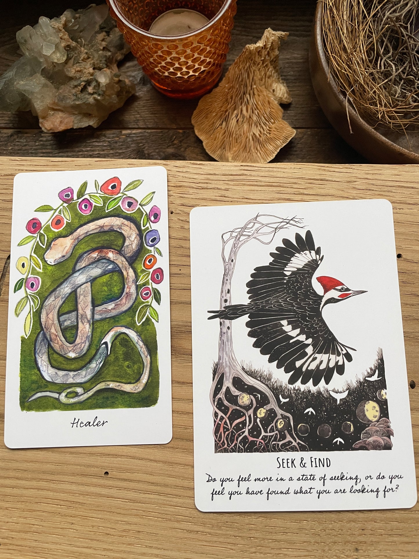Phases and Forests Oracle Deck