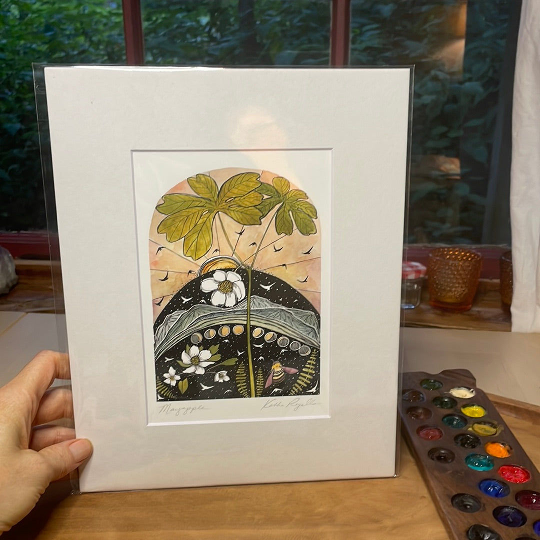 Mayapple Moons PRINT 5x7, 8x10, 11x14”