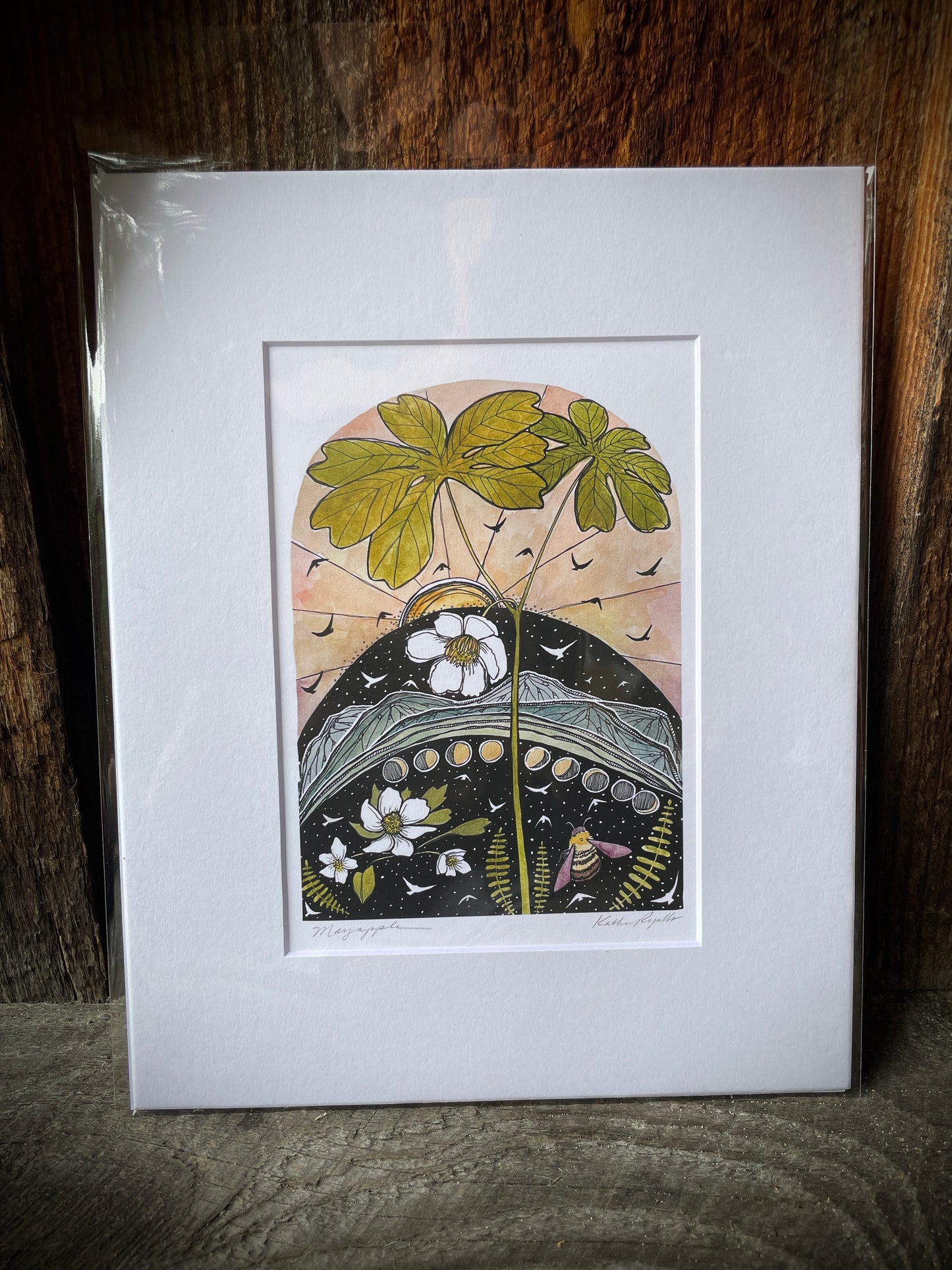 Mayapple Moons PRINT 5x7, 8x10, 11x14”
