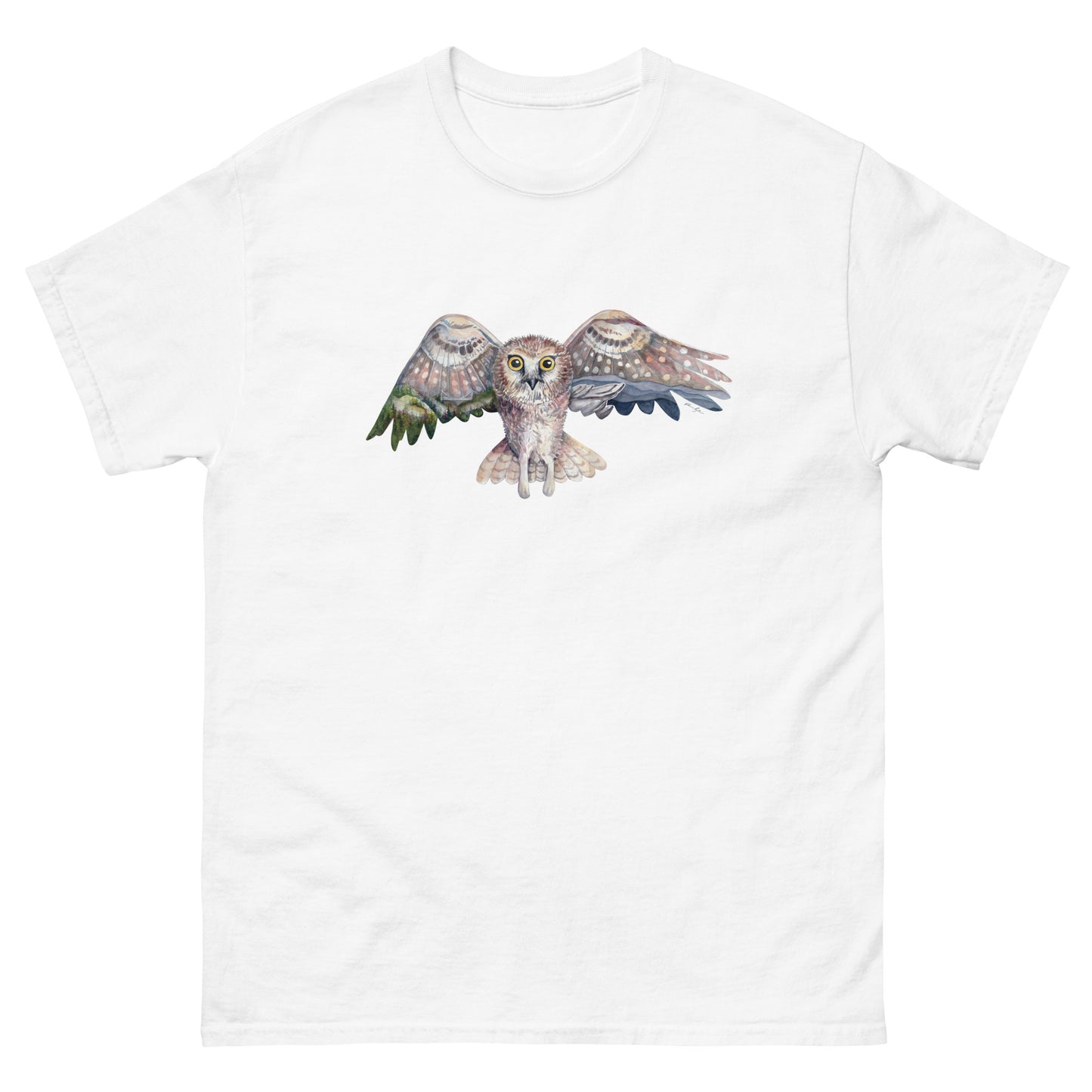 Grandfather Mountain, owl, Men's classic tee