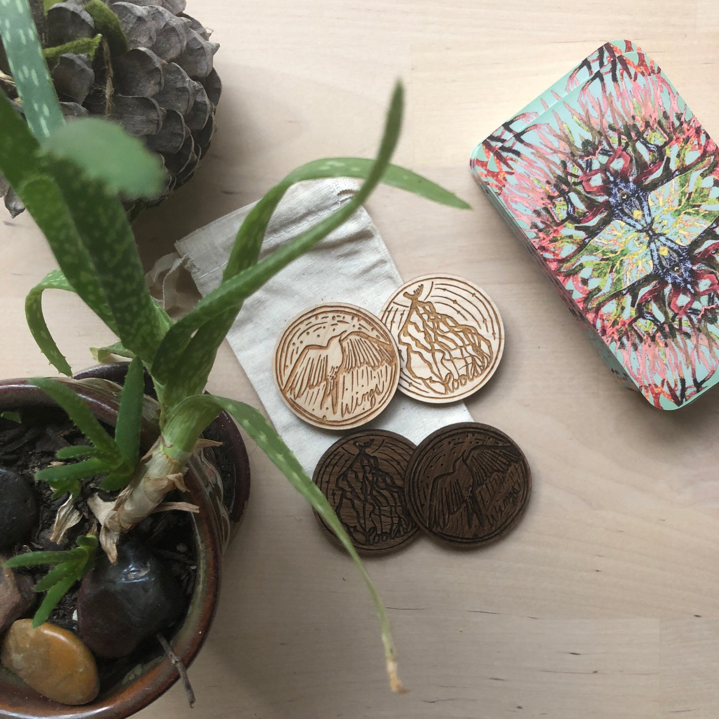 Wooden Roots & Wings TOKEN