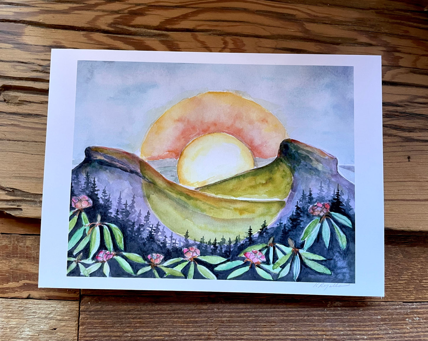 Waiting on Spring, Linville Gorge. Prints and ORIGINAL