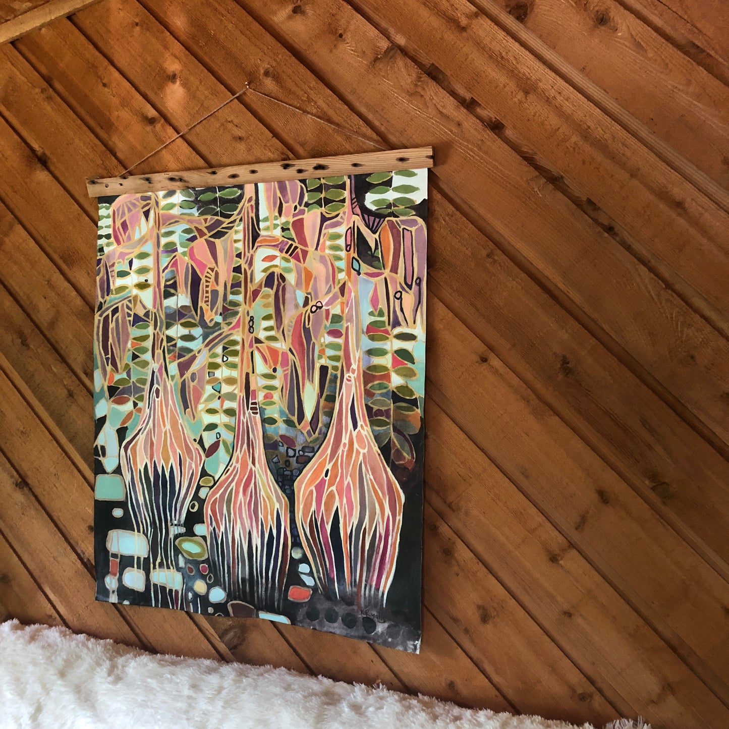 Mystery of the Trees ORIGINAL 36x45"