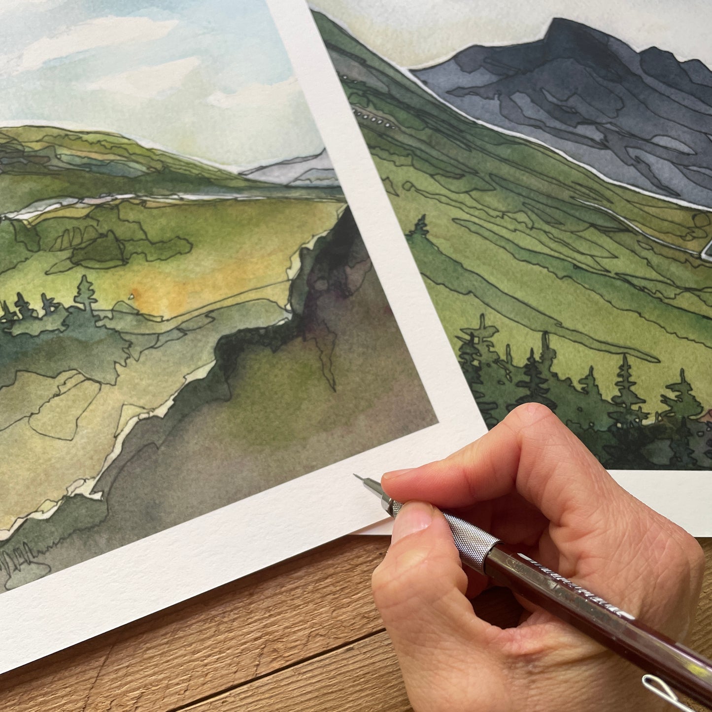 Shortoff Mountain, Linville Gorge PRINT 5x7, 8x10, 11x14”