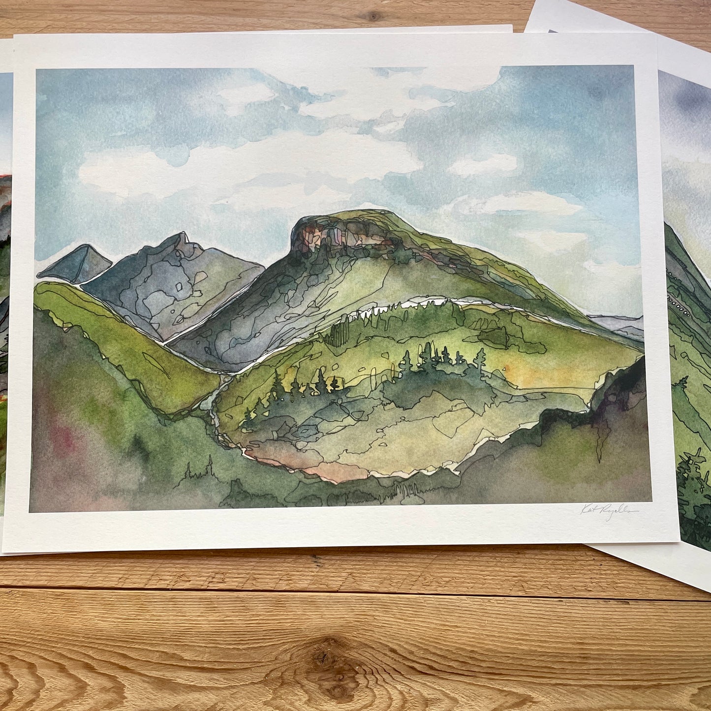 Shortoff Mountain, Linville Gorge PRINT 5x7, 8x10, 11x14”