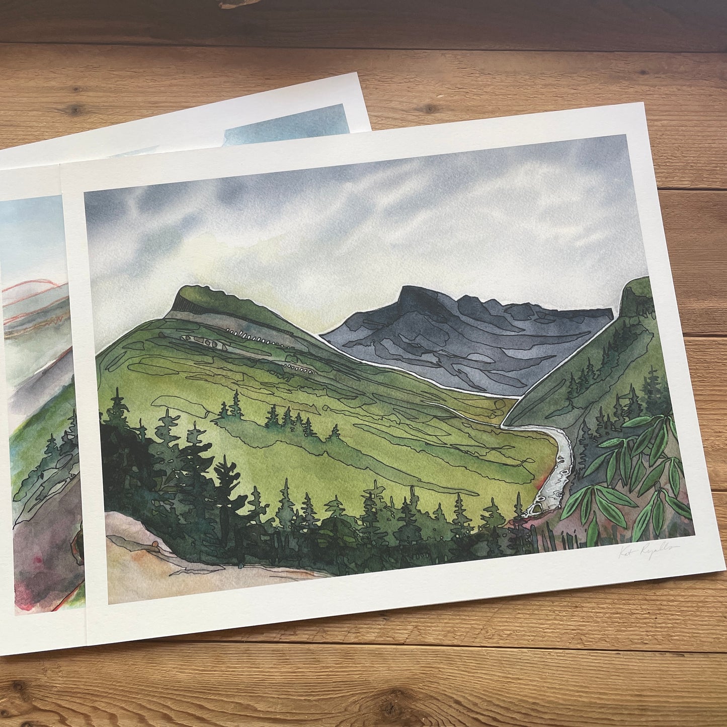 Linville Gorge from Babel Tower ORIGINAL & PRINTS 5x7, 8x10, 11x14”