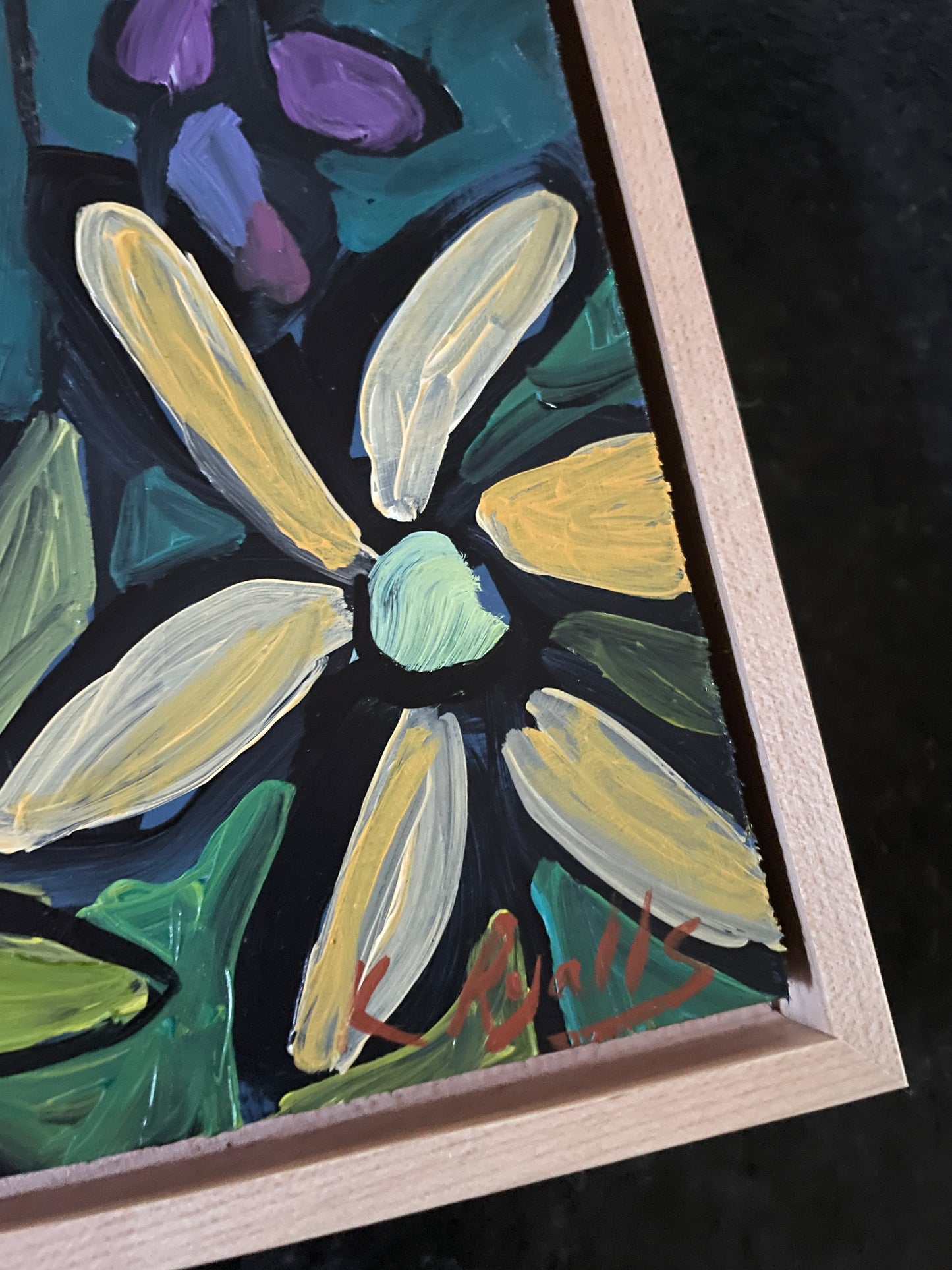 Night Traveler ORIGINAL 16x20"