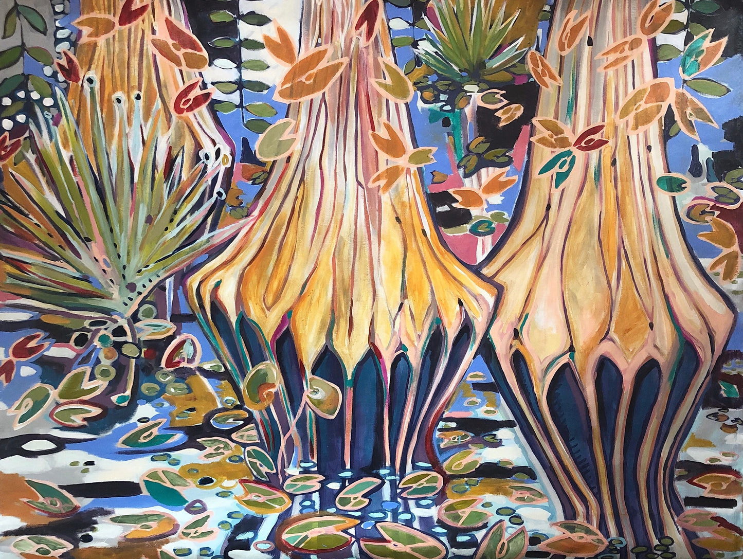 Bathed In Light ORIGINAL 48x63”