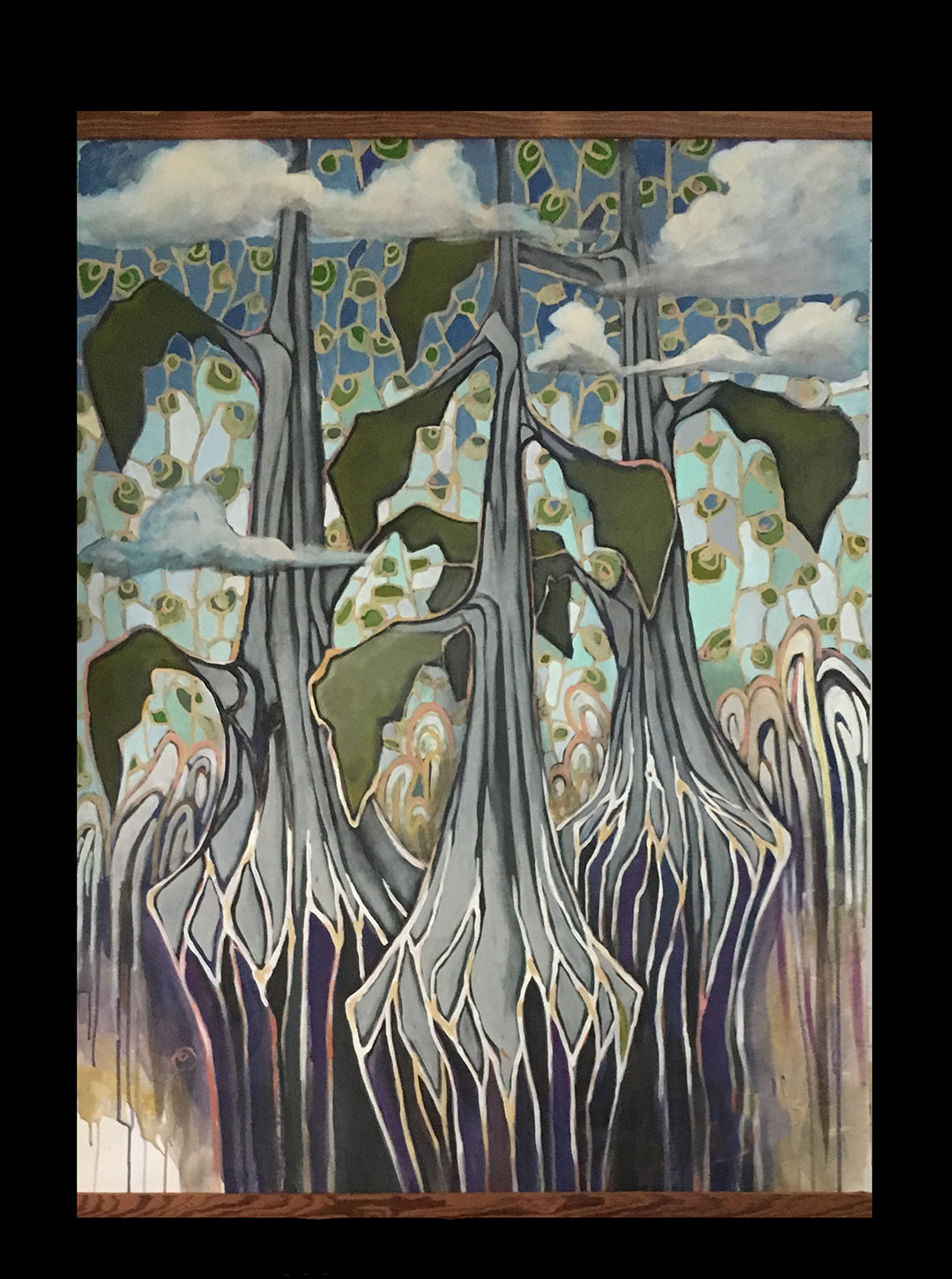 Climbing the Beanstalk ORIGINAL 36x48"