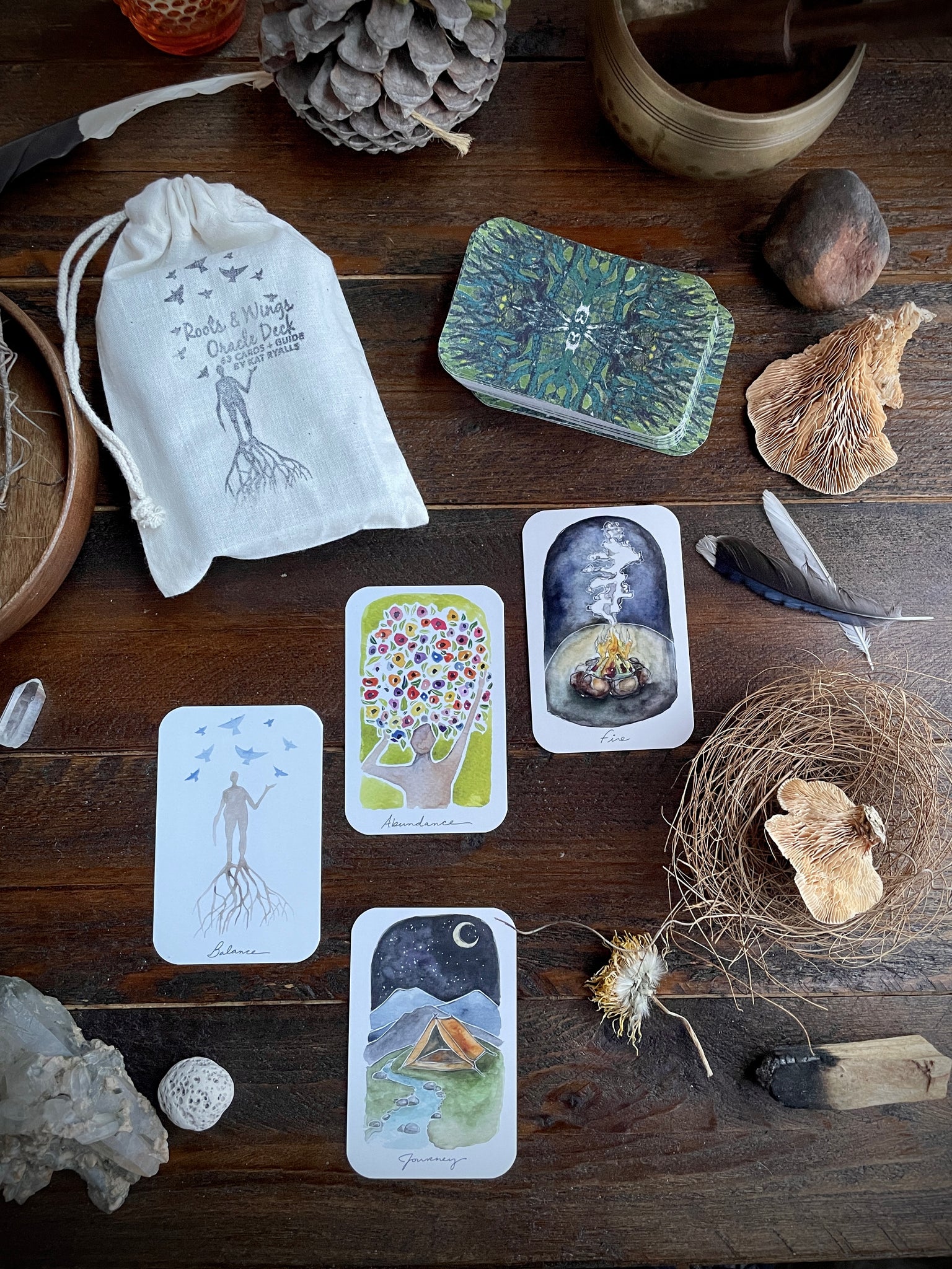 Phases and Forests Oracle Deck by Kat Ryalls — Kickstarter