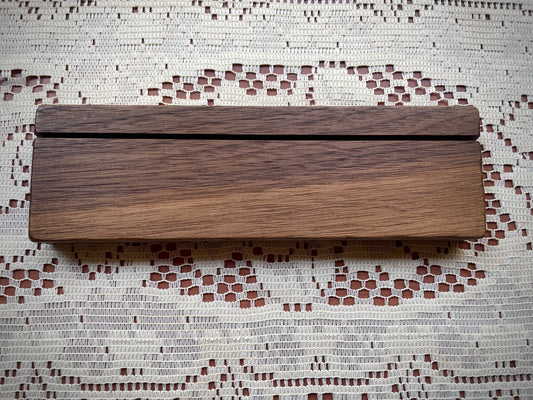 Card Holder, walnut large