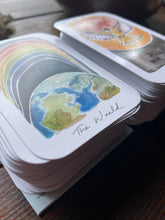 Load image into Gallery viewer, Mini Roots and Wings ORACLE DECK **teal backs for 2023/2024