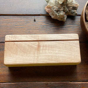 Card Holder, maple