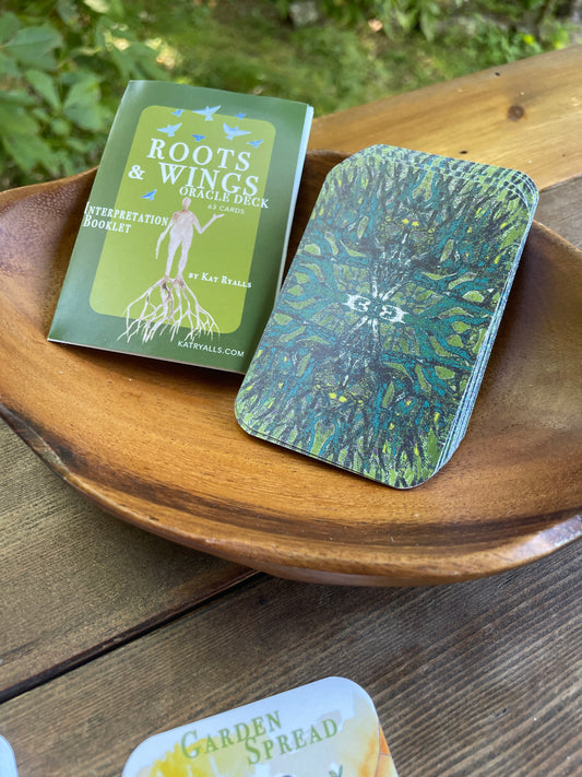 Slightly Imperfect Roots & Wings ORACLE DECK mini and full size options