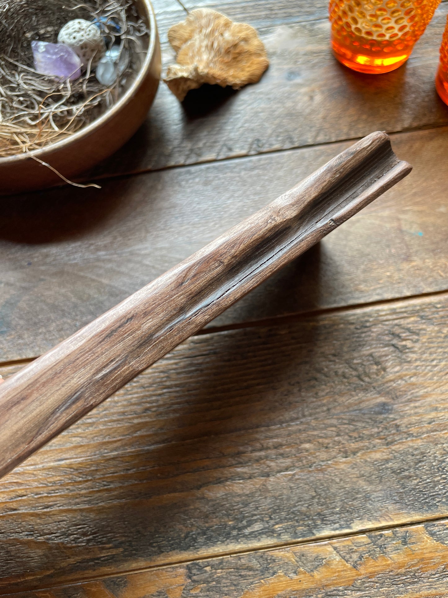 Card Holder, walnut large