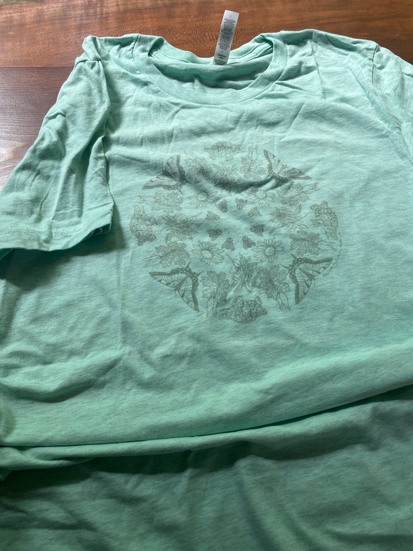 Nature Kaleidoscope illustration T-Shirt
