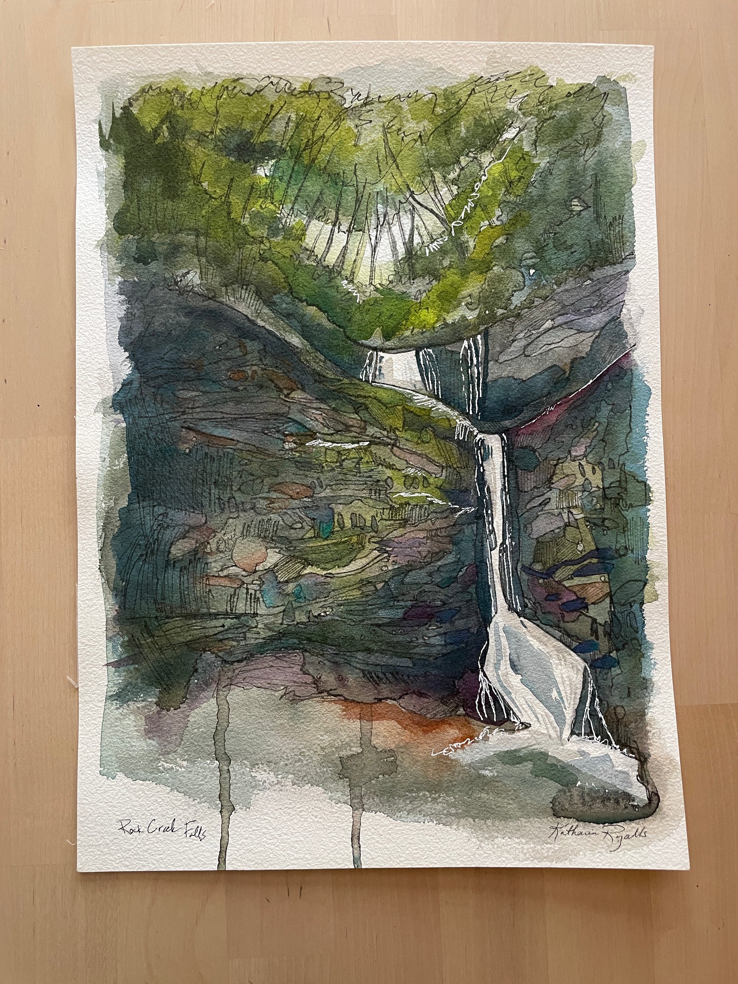 Rock Creek Falls PRINT