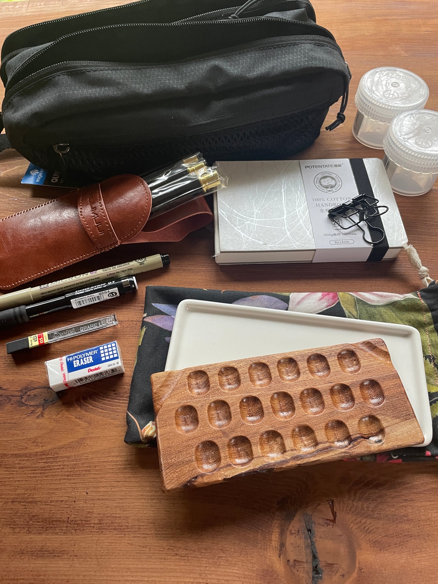 Watercolor Sketch KIT black