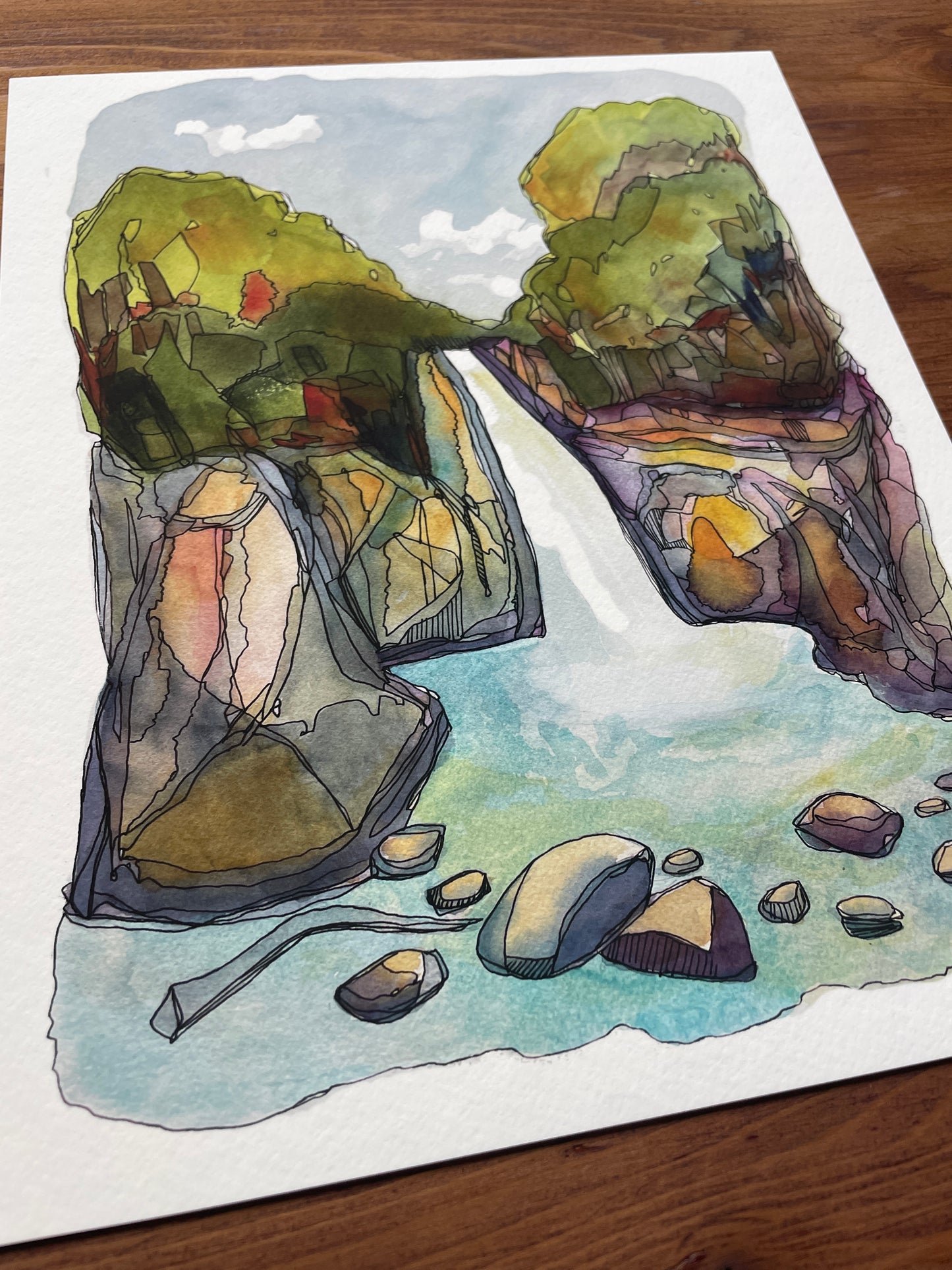 Summer Waterfalls PRINT