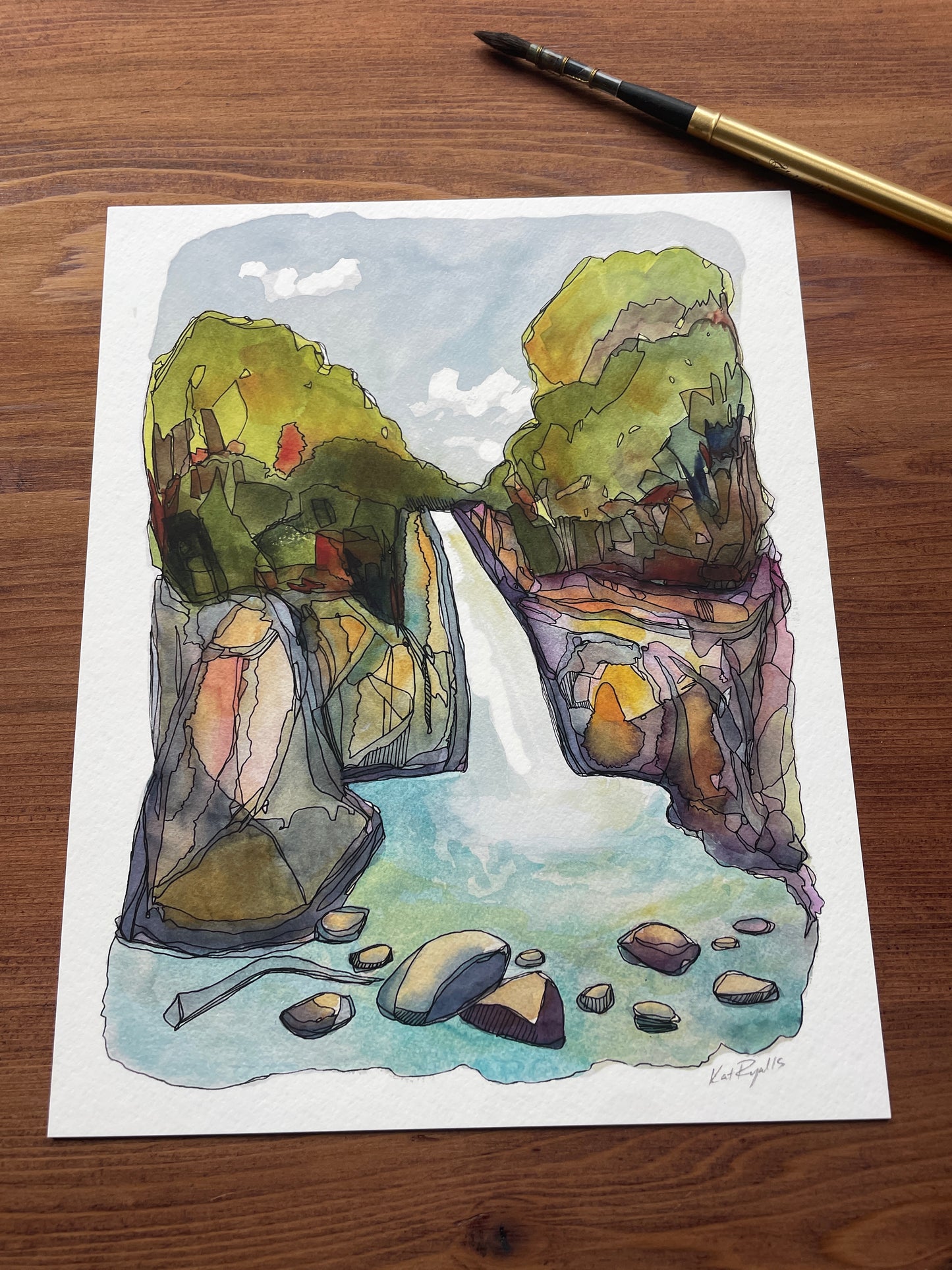 Summer Waterfalls PRINT