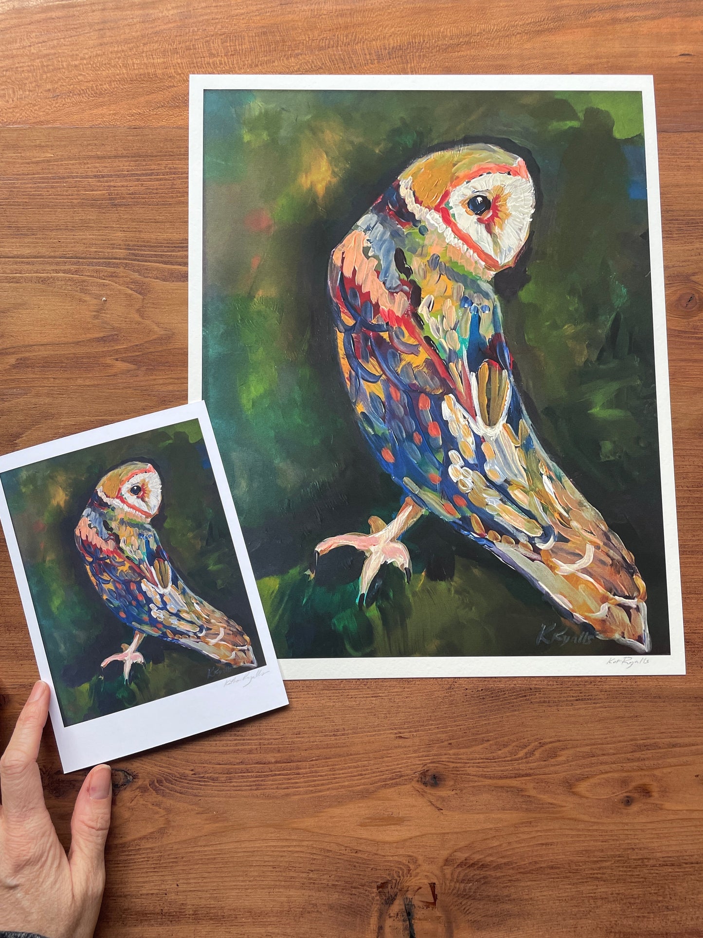 Serenity the Barn Owl PRINT