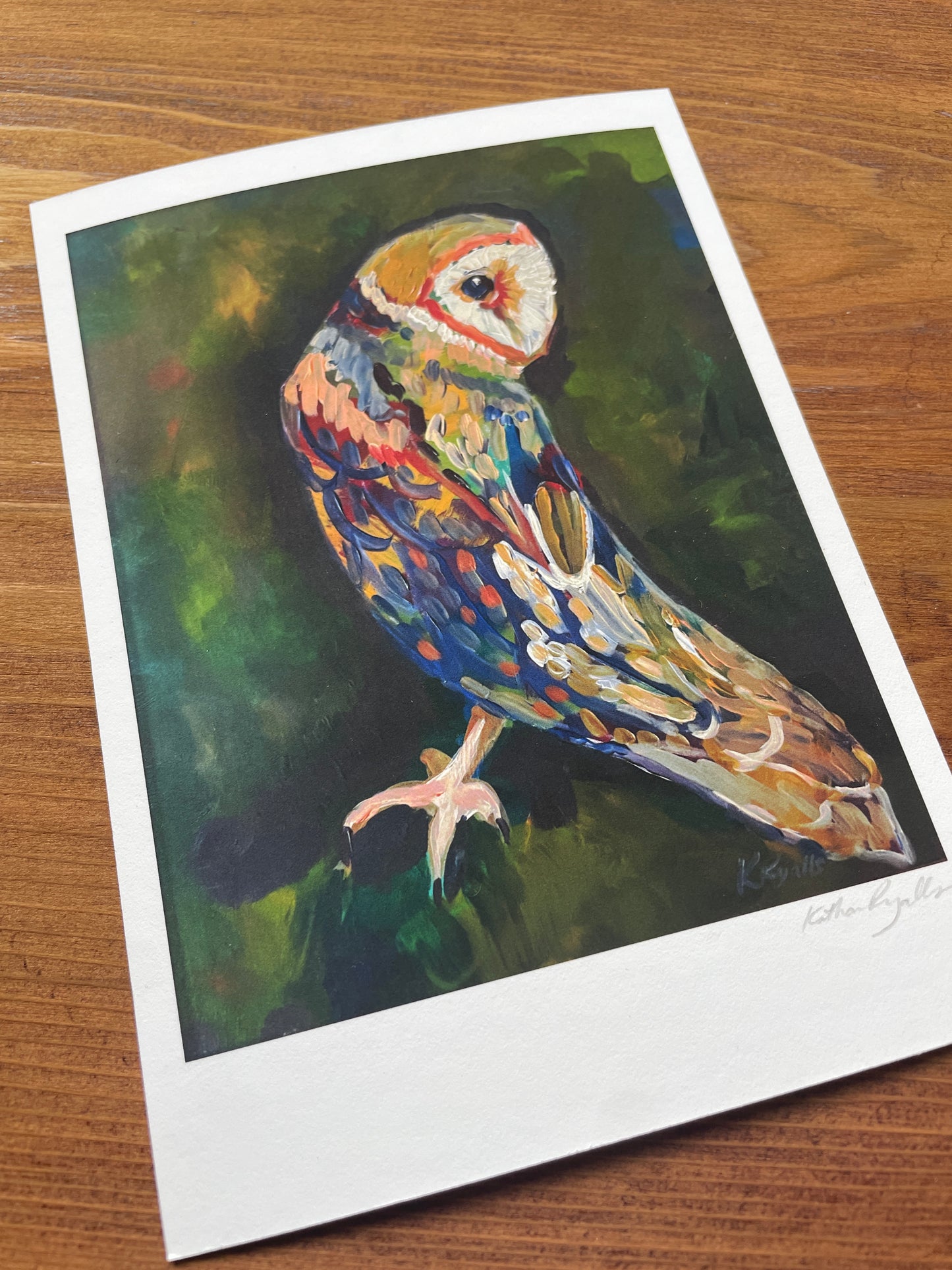 Serenity the Barn Owl PRINT