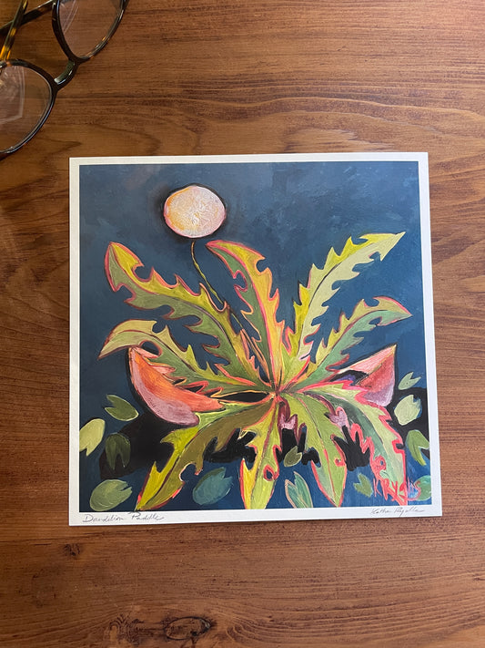Dandelion Paddle PRINT