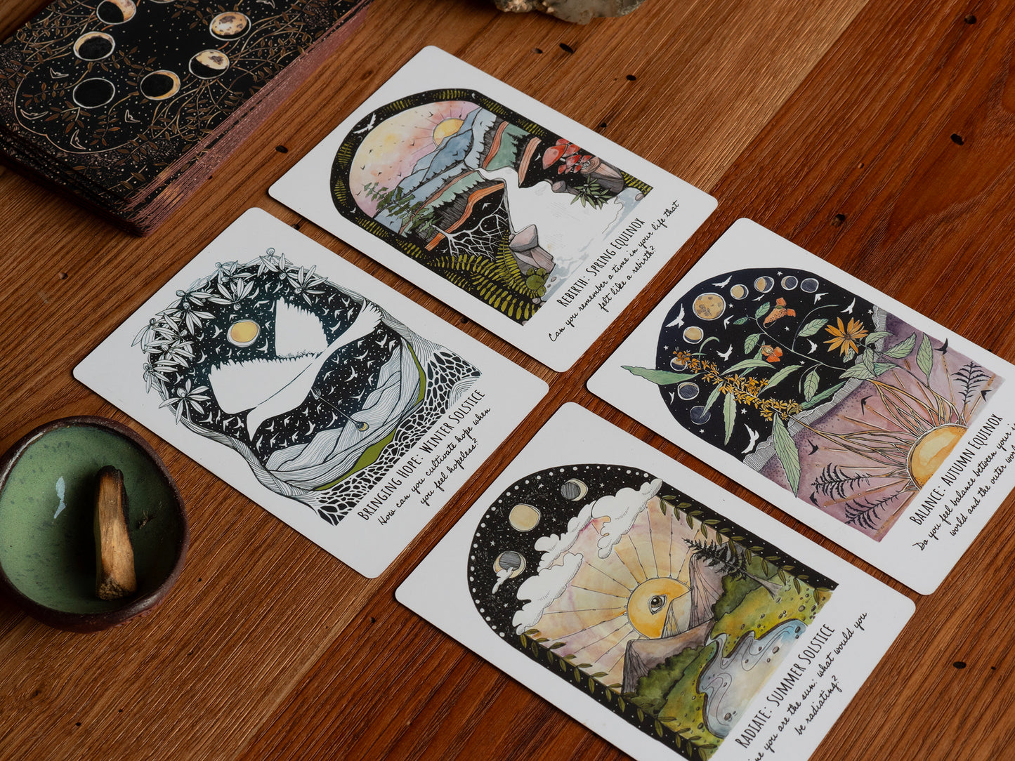 Phases and Forests Oracle Deck