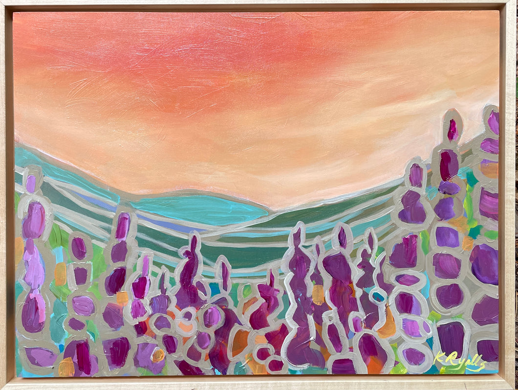 Warm Summer Sunsets ORIGINAL 16x20