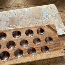 Load image into Gallery viewer, 21 Well Watercolor Palette, walnut wood