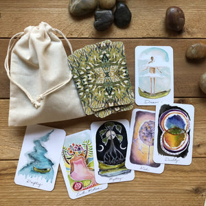 Slightly Imperfect Roots & Wings ORACLE DECK mini and full size options