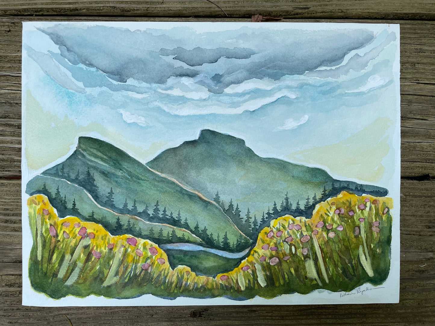Linville Gorge in Spring PRINTS 5x7, 8x10, 11x14"