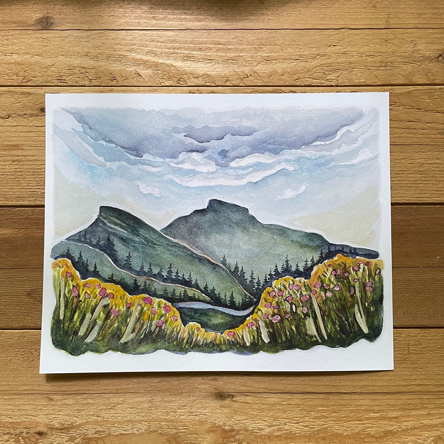 Linville Gorge in Spring PRINTS 5x7, 8x10, 11x14"