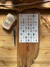 Load image into Gallery viewer, Roots &amp; Wings Washi Sticker sheet for journaling