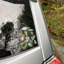 Load image into Gallery viewer, Wildflowers on clear vinyl decal