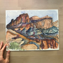 Load image into Gallery viewer, Capitol Reef ORIGINAL 9x12&quot;