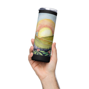 Waiting on Spring, Linville Gorge Stainless steel tumbler